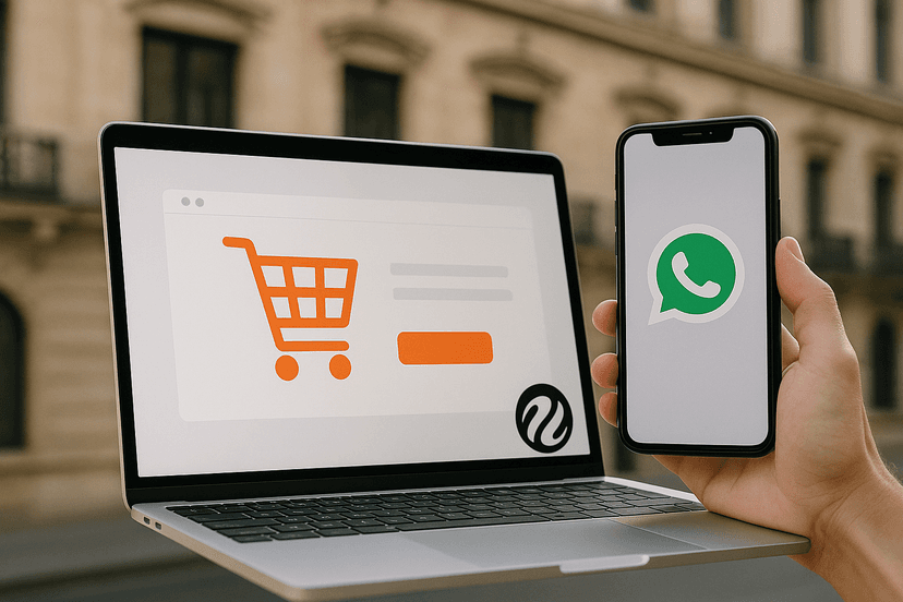 E-commerce barato y de calidad en 2025: la nueva forma de vender online con una landing híbrida y WhatsApp